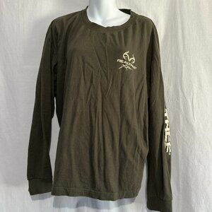Realtree Xtra Long Sleeve T-Shirt – Olive Green – Men’s Size XL